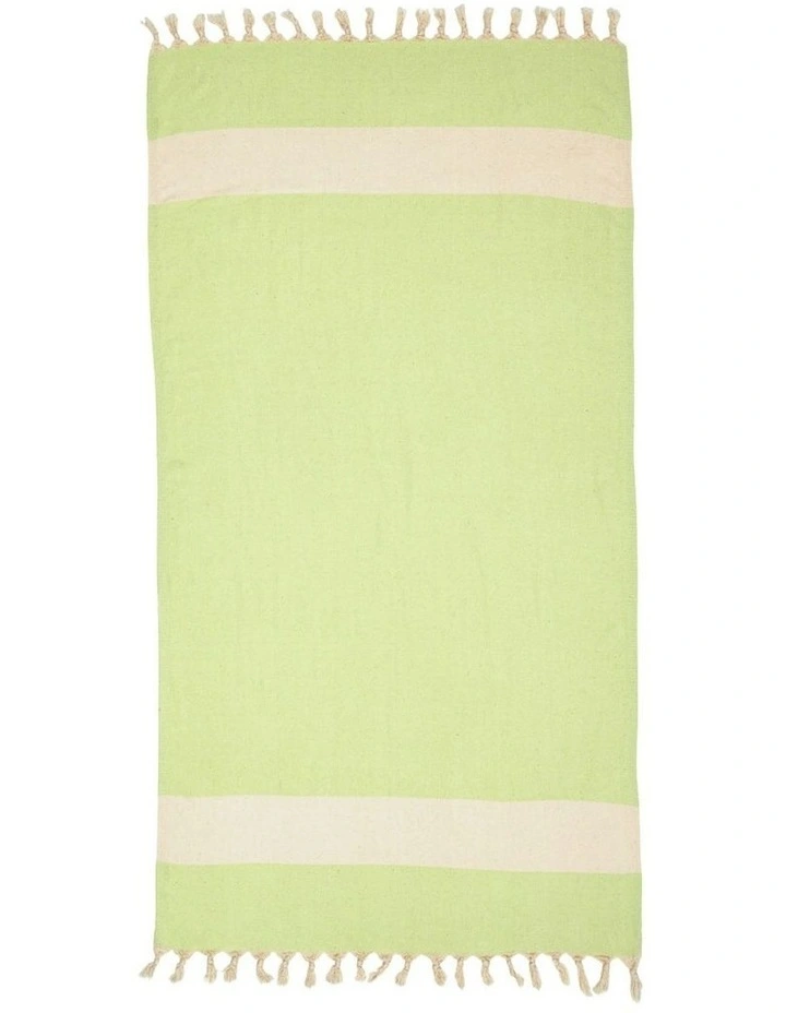 Turkish Towel in Neon Green image 2