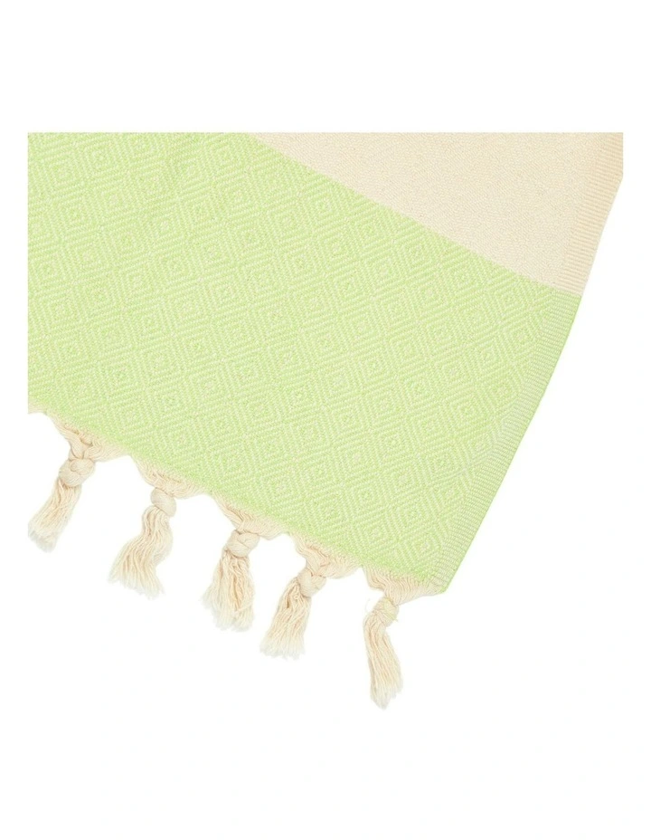 Turkish Towel in Neon Green image 3