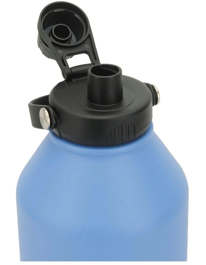 Insulated Big Reusable Water Bottle 2L in Blue image 4