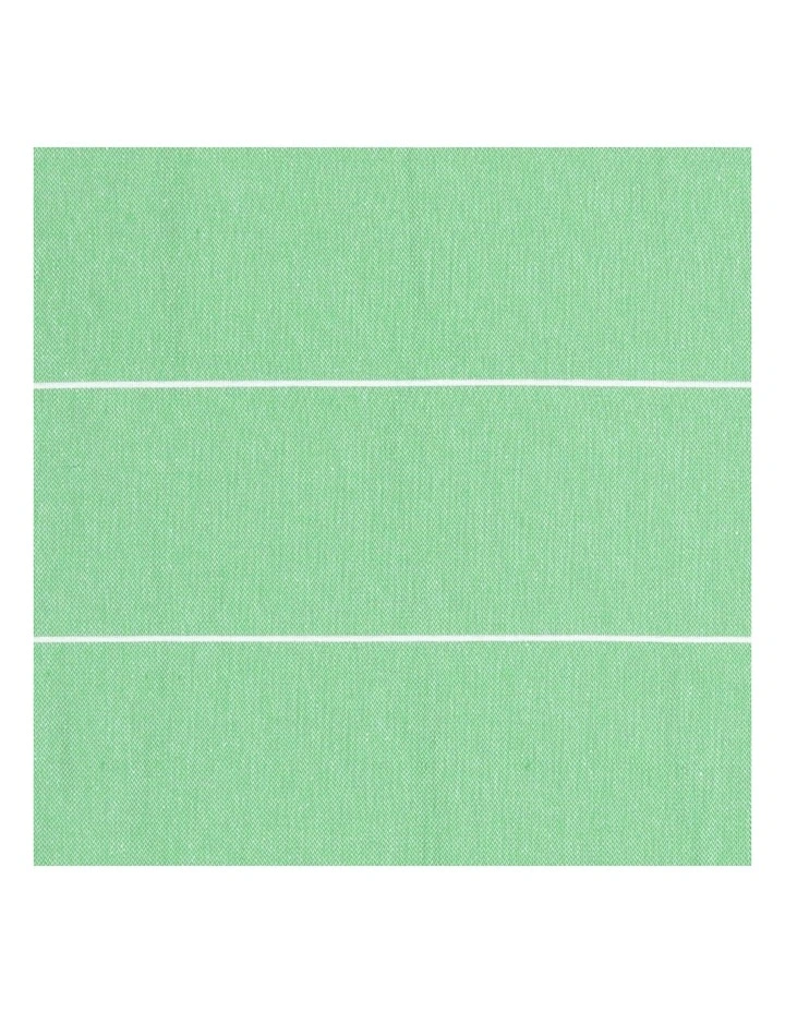 Thin Turkish Towel in Light Green image 4