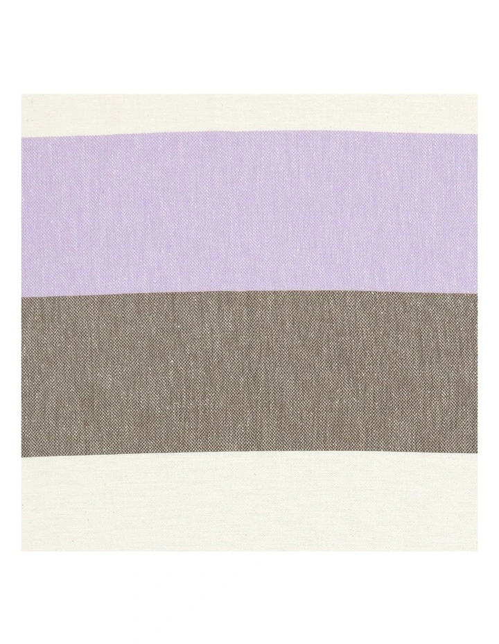 Thin Turkish Towel in Brown/Purple image 4