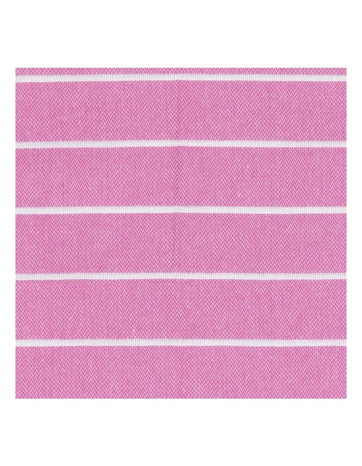 Thin Turkish Towel in Light Pink image 4