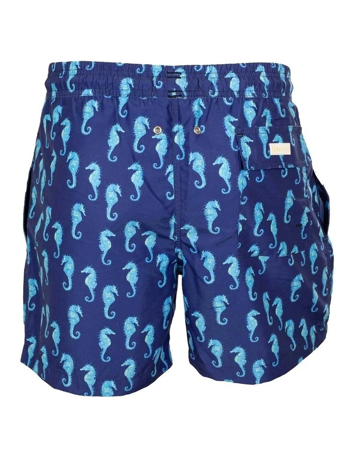 Tolu Dark Seahorses Boardshorts In Blue MYER