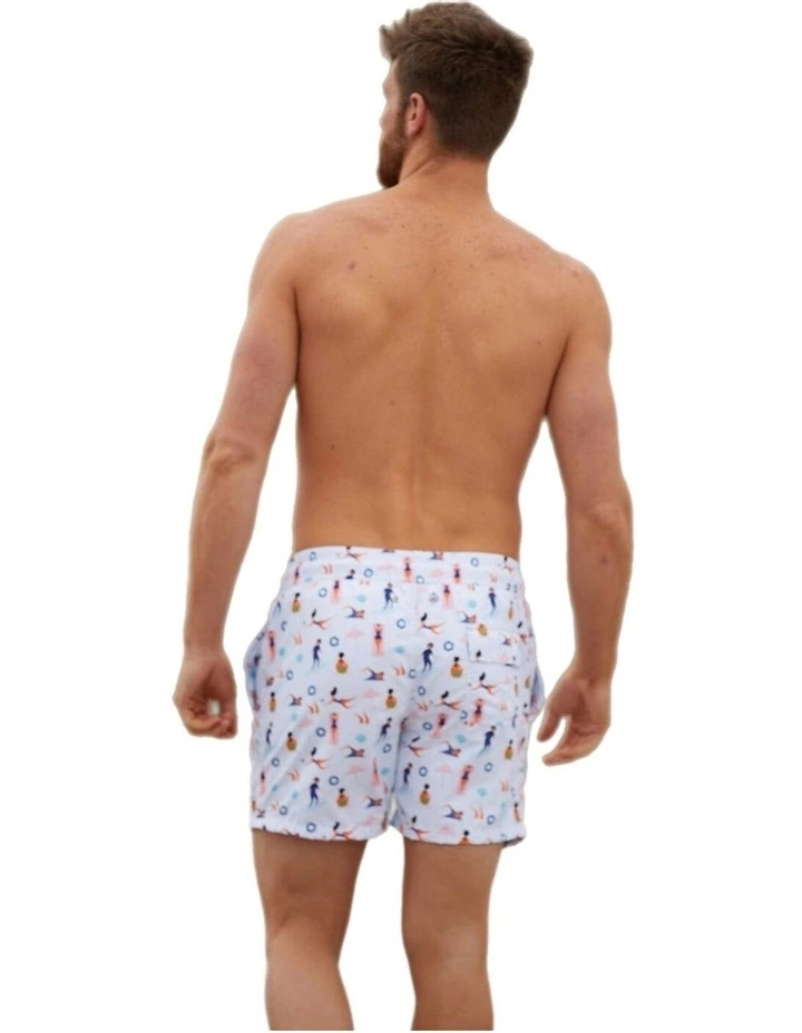 Bondi People Boardshorts in Blue image 4