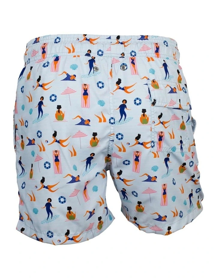 Bondi People Boardshorts in Blue image 6