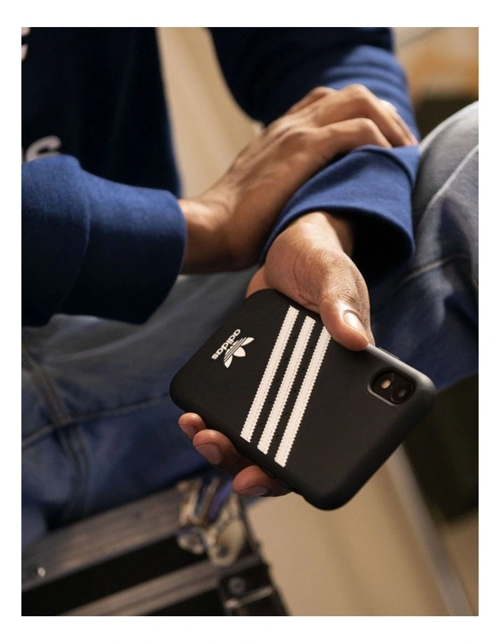 3-Stripe iPhone 13/14 Phone Case in White image 2