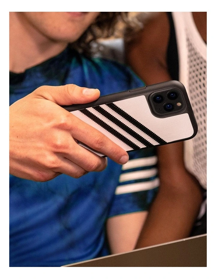 3-Stripe iPhone 13/14 Phone Case in White image 7