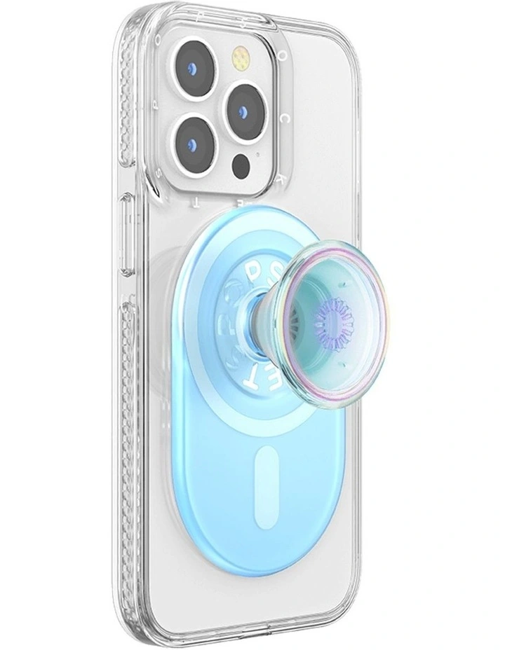PopGrip MagSafe Phone Grip Stand in Opalescent Blue image 5