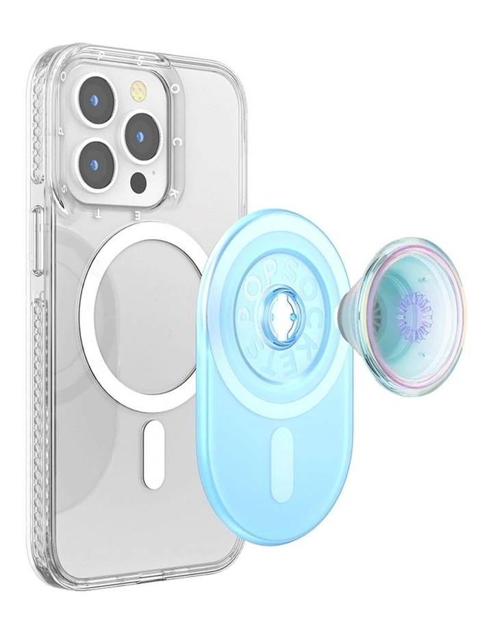 PopGrip MagSafe Phone Grip Stand in Opalescent Blue image 6