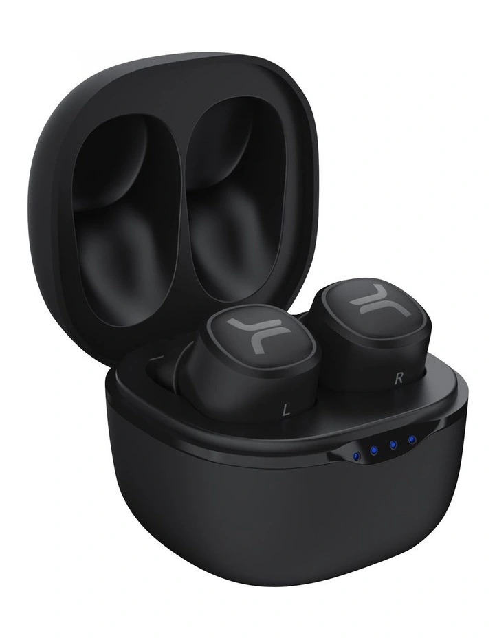 True Wireless Stereo Bluetooth Earbud Headphone   Charging Case in Black image 4