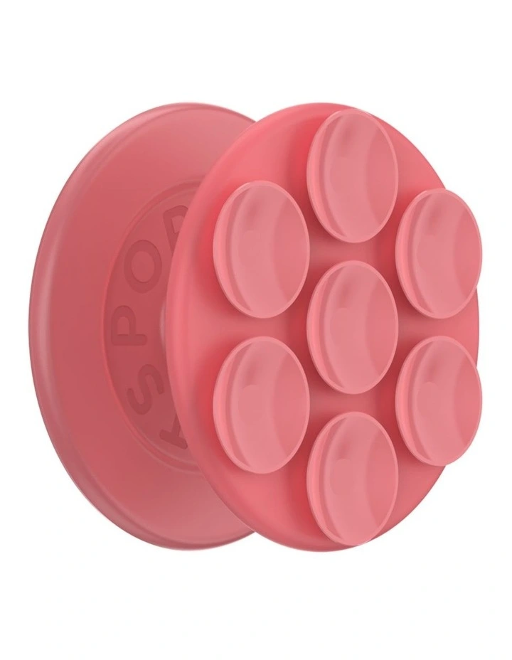 Suction MagSafe Phone Grip And Holder With Adapter Ring in Red image 3