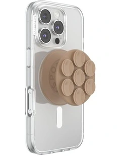 Suction Mag Safe Phone Grip And Holder in Latte