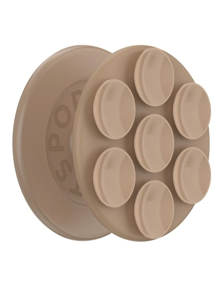 Suction Mag Safe Phone Grip And Holder in Latte image 3