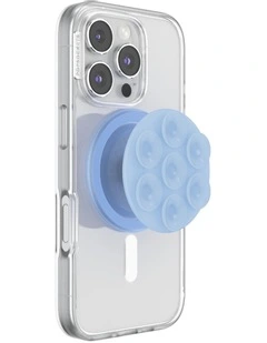 PopGrip Suction MagSafe Phone Grip And Holder in Frost