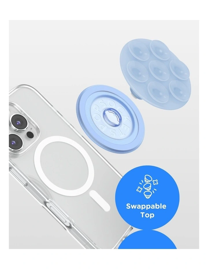 PopGrip Suction MagSafe Phone Grip And Holder in Frost image 4