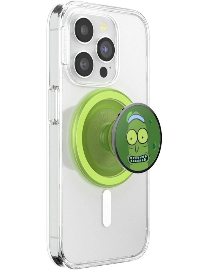 PopGrip MagSafe Phone Grip And Holder in Pickle Rick image 1