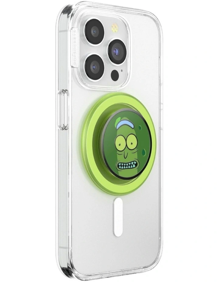 PopGrip MagSafe Phone Grip And Holder in Pickle Rick image 2