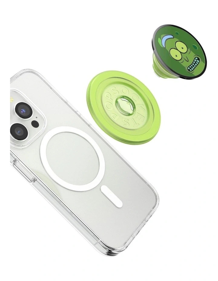 PopGrip MagSafe Phone Grip And Holder in Pickle Rick image 4