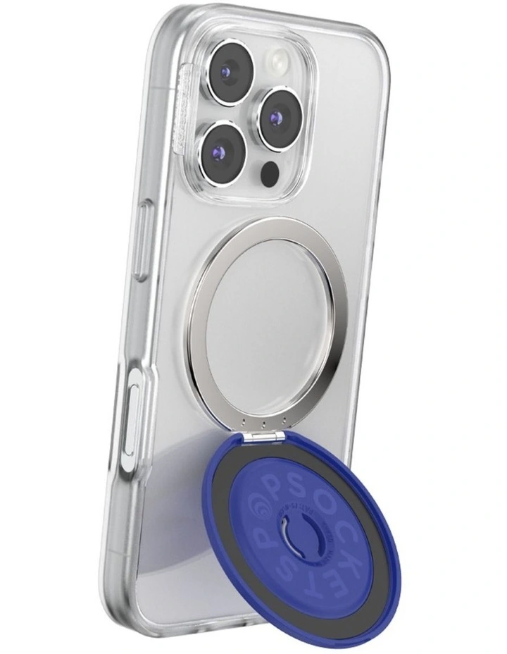PopGrip Kick Out MagSafe Phone Grip in Blue image 2