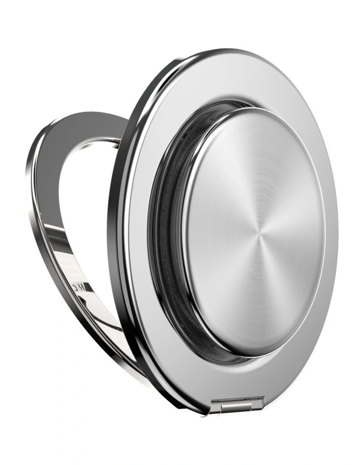 PopGrip Kick Out MagSafe Phone Grip in Silver image 4