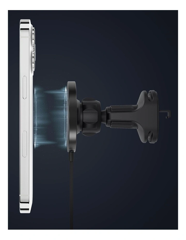 Aura Car Magnetic Charge Pad in Black image 5