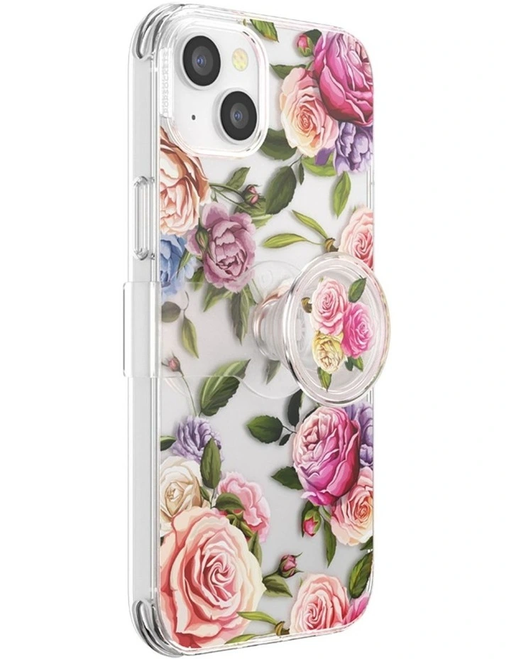 PopCase iPhone 14 Plus Phone Case Grip in Vintage Floral image 1