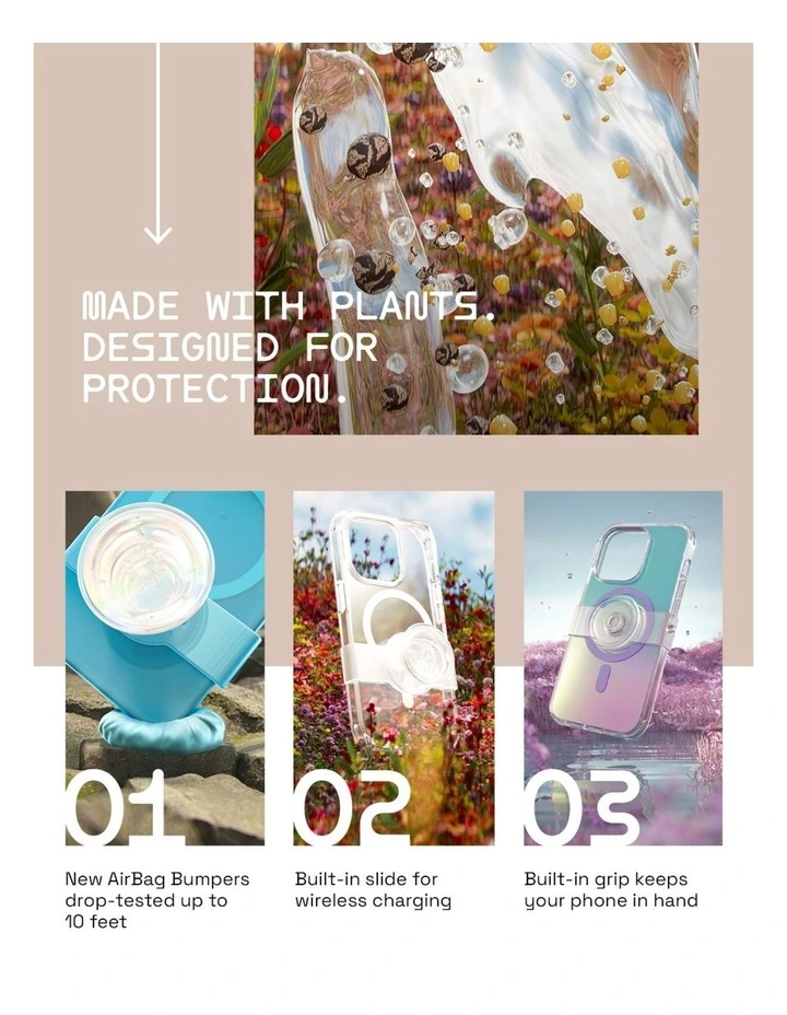 PopCase iPhone 14 Plus Phone Case Grip in Vintage Floral image 7