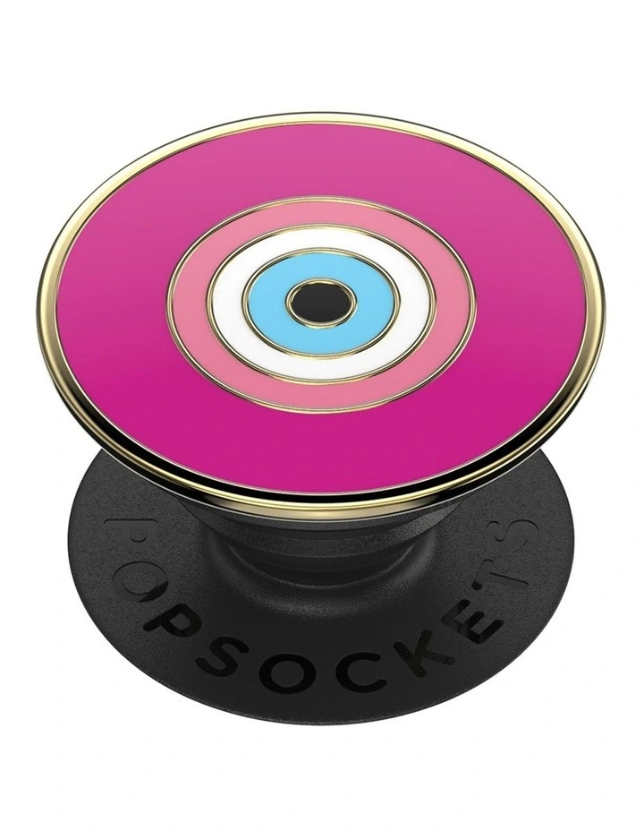 Enamel Evil Eye Lover in Pink image 1