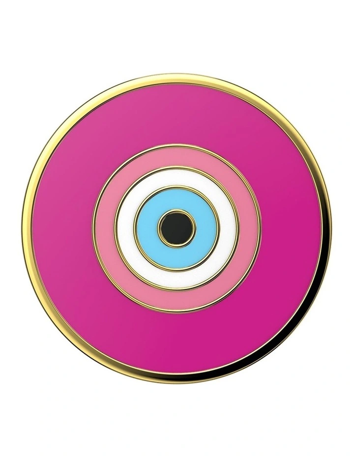Enamel Evil Eye Lover in Pink image 3