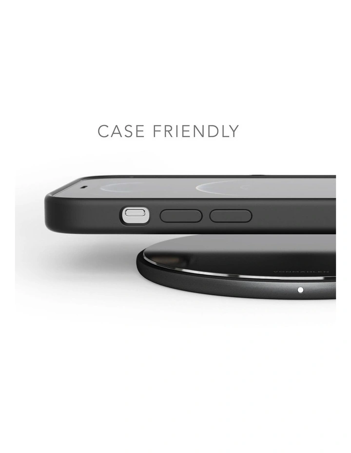 Aura Wireless Fast Charging Device in Black image 5