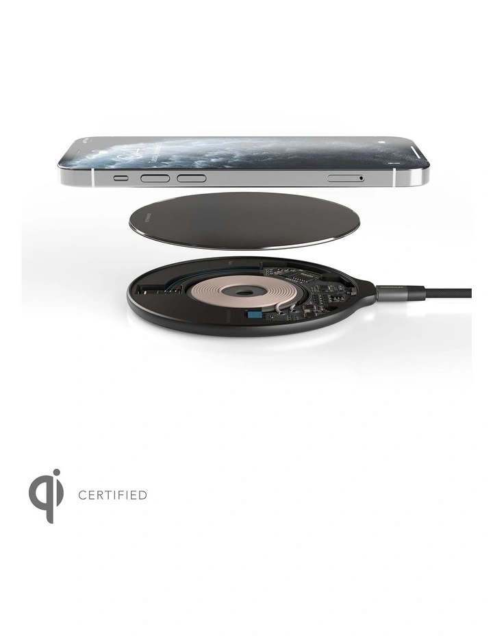 Aura Wireless Fast Charging Device in Black image 6
