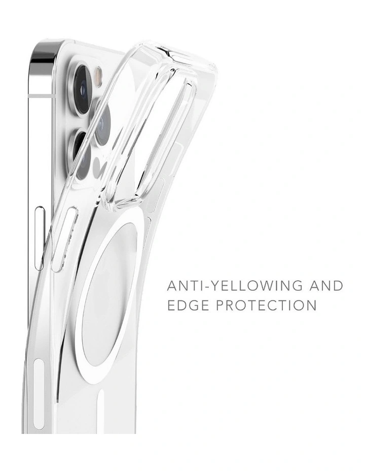 Transparent MagSafe Protective Anti Yellowing Case for iPhone 13 / 14 image 3