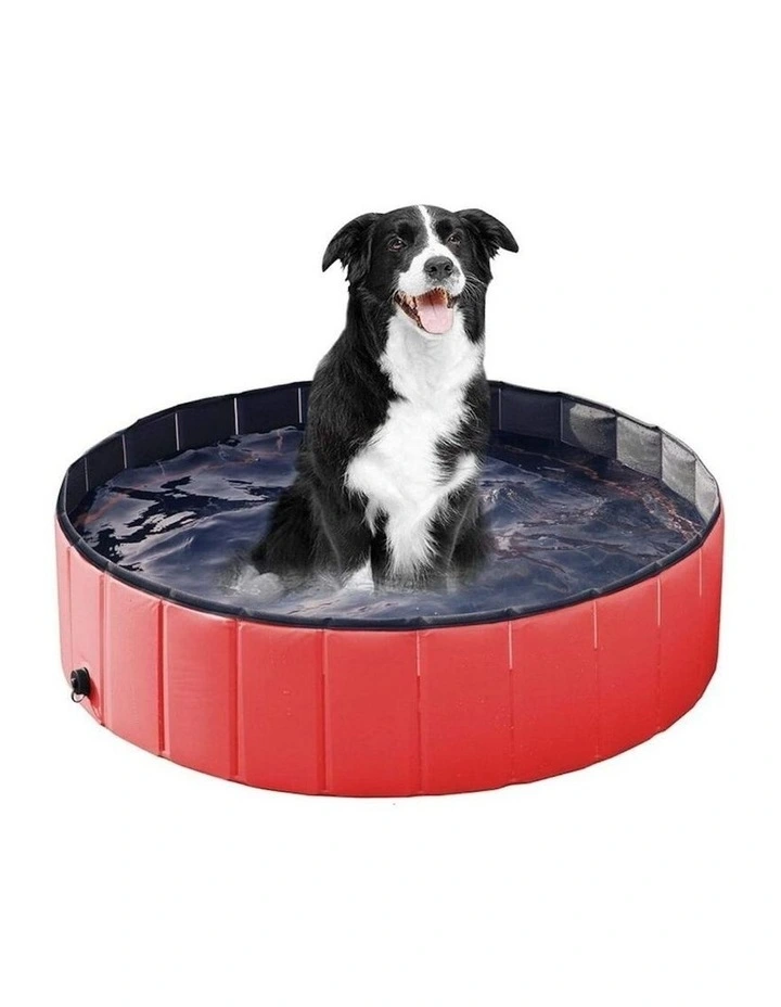 PVC Pet Pool 120cmx30cm FI-SB-105-SG in Red image 1