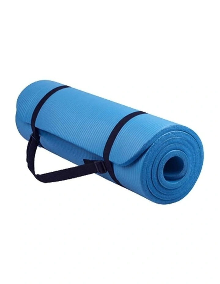 VERPEAK NBR Yoga Mat 1.5cm In Blue MYER