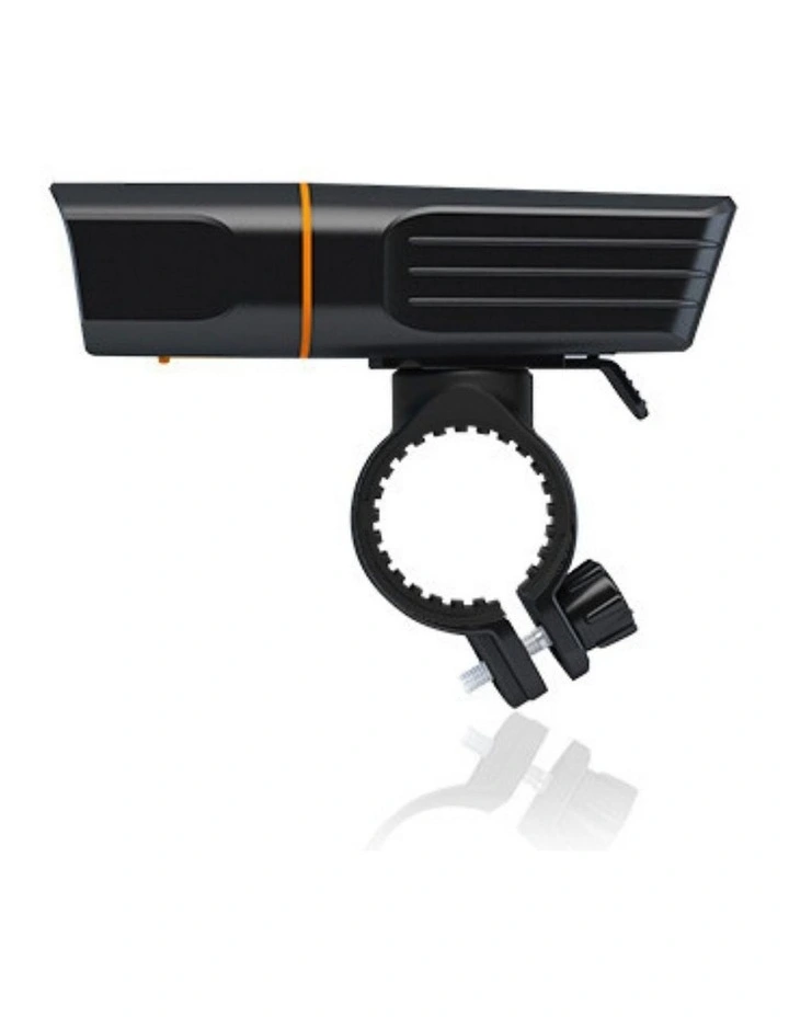 USB Rechargeable Bicycle Bike Light with Tail Light Waterproof 3 Bulbs in Black image 4