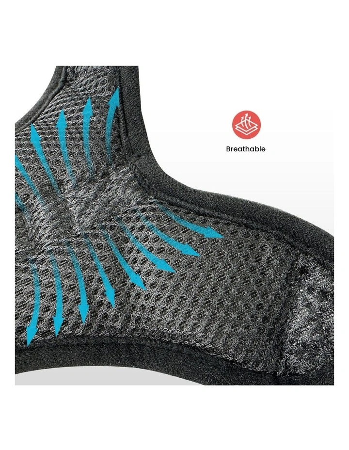 No Pull Dog Harness with Adjustable Chest Belt Nylon Fabric L Size in in Red image 5