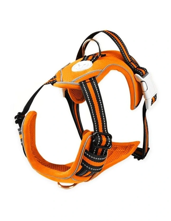 Floofi No Pull Dog Reflective Harness Vest Adjustable Belts XXL in