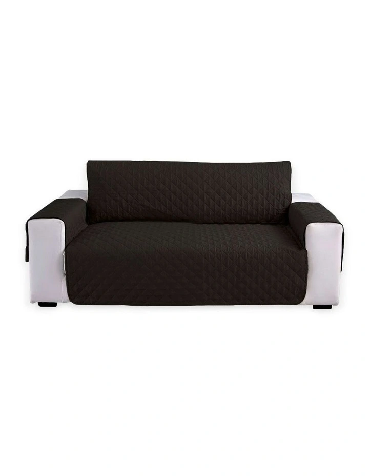 Floofi Pet Sofa Couch Cover 2 Seater In Black MYER