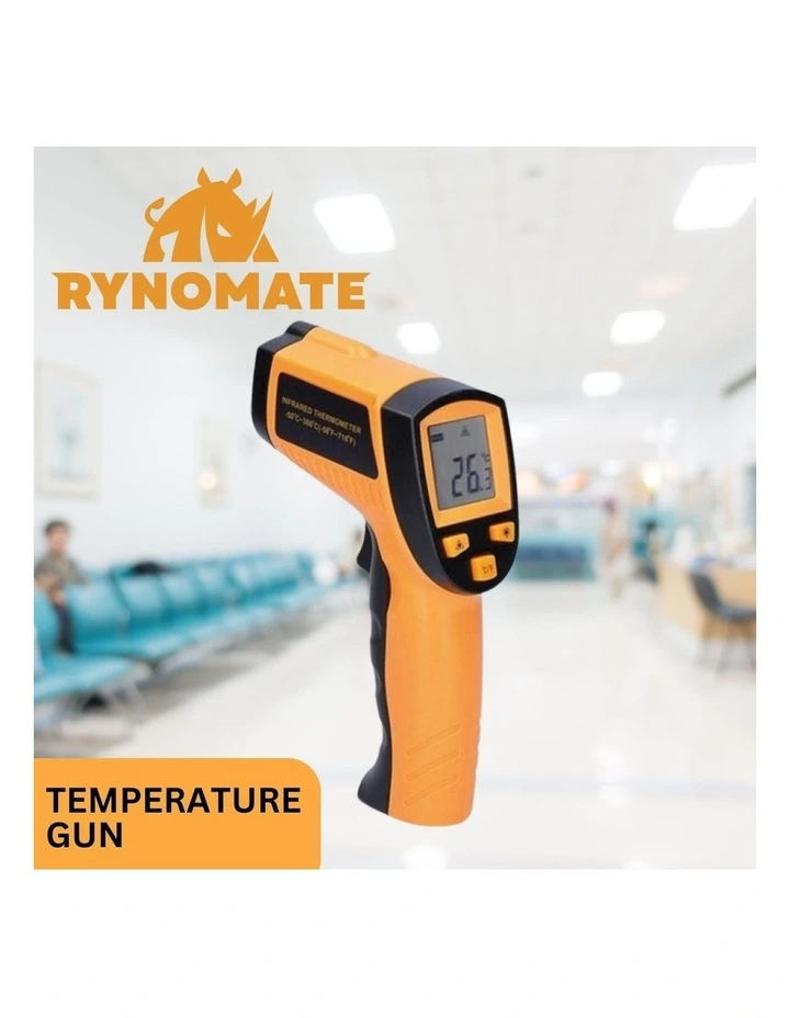 RYNOMATE NonContact Digital Laser Temperature Gun50550 MYER