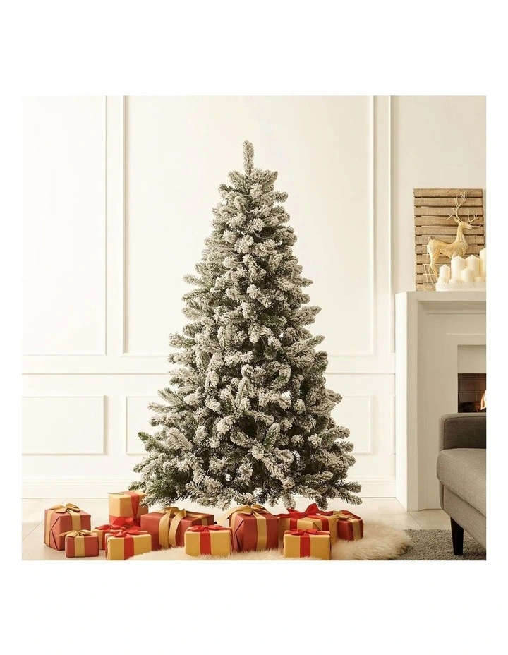 FESTISS Christmas Tree With 250 LED Lights 1.8m In Snowy MYER