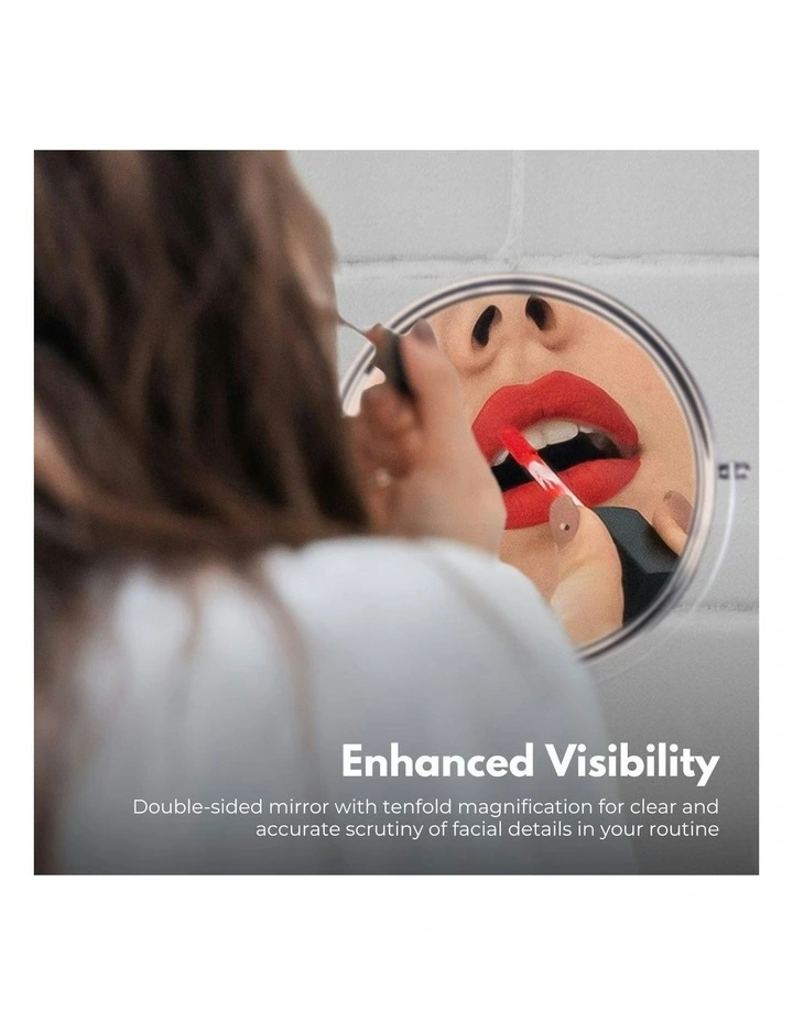 GOMINIMO 7 Inch DoubleSided LED Makeup Vanity Mirror In Silver MYER