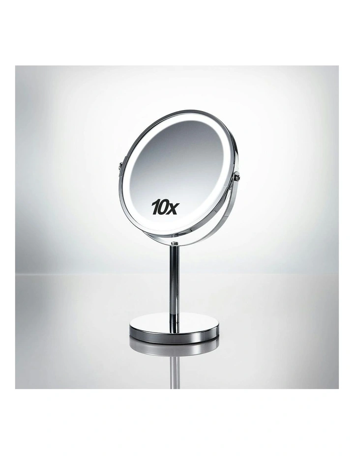 GOMINIMO 7 Inch LED Soft Light Makeup Vanity Mirror In Silver MYER