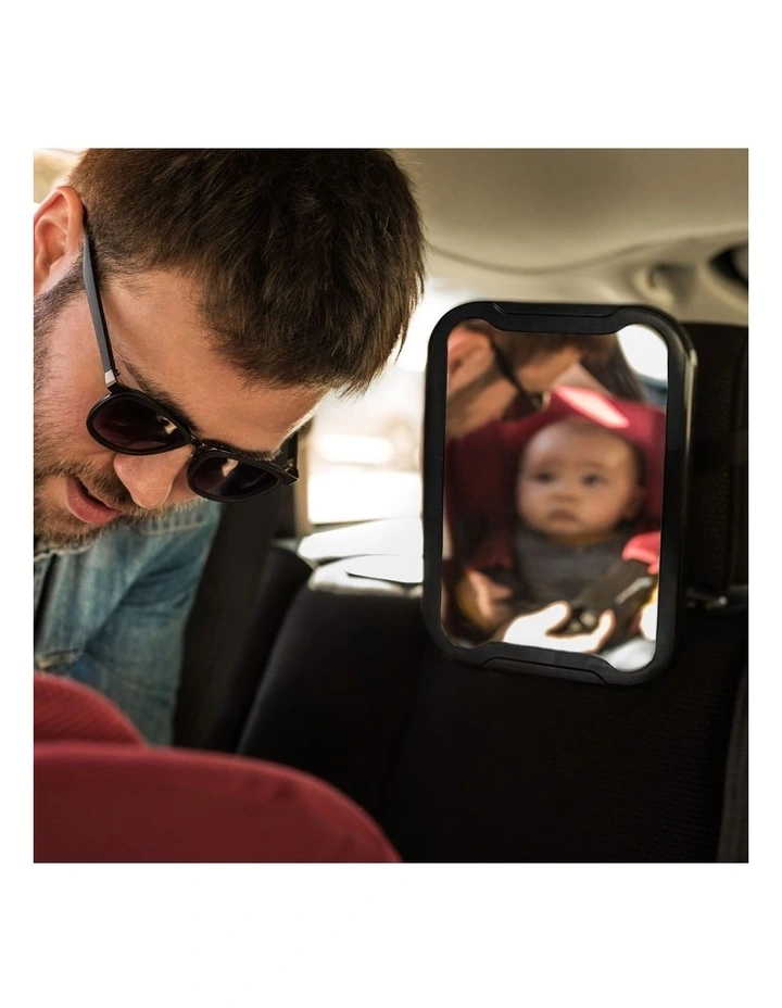 GOMINIMO Baby Infant Back View Facing Car Safety Mirror For Back Seat