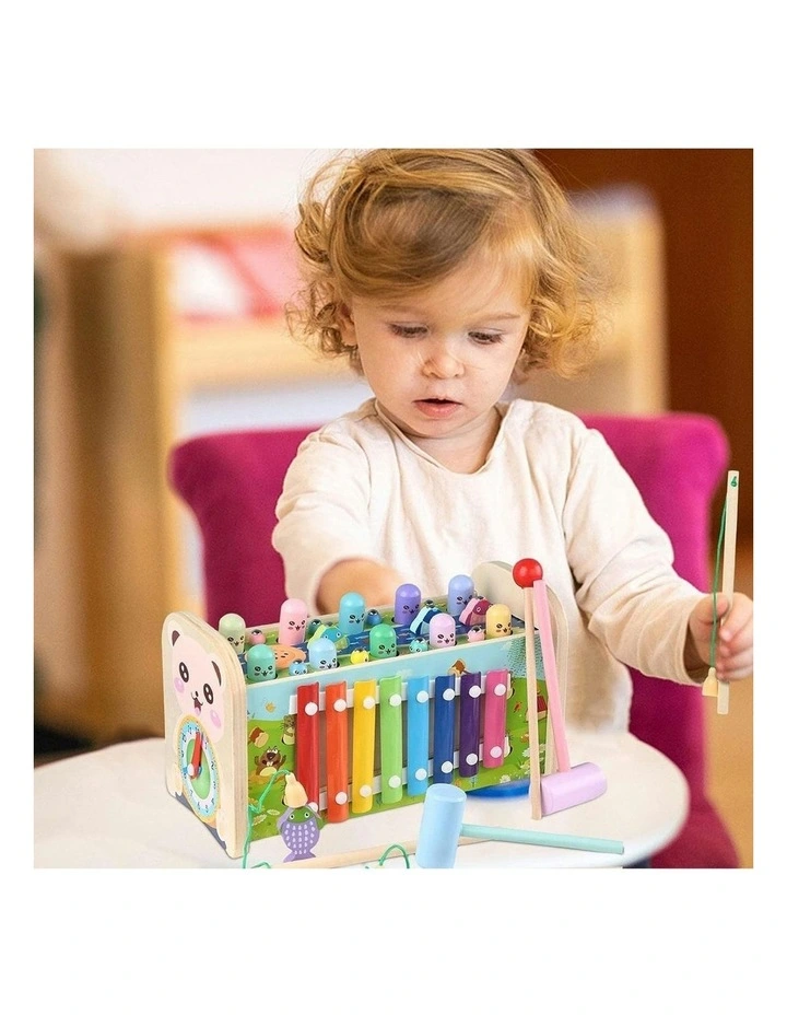 GOMINIMO Toddler Sensory Toys With Hammering Pounding And Fishing MYER