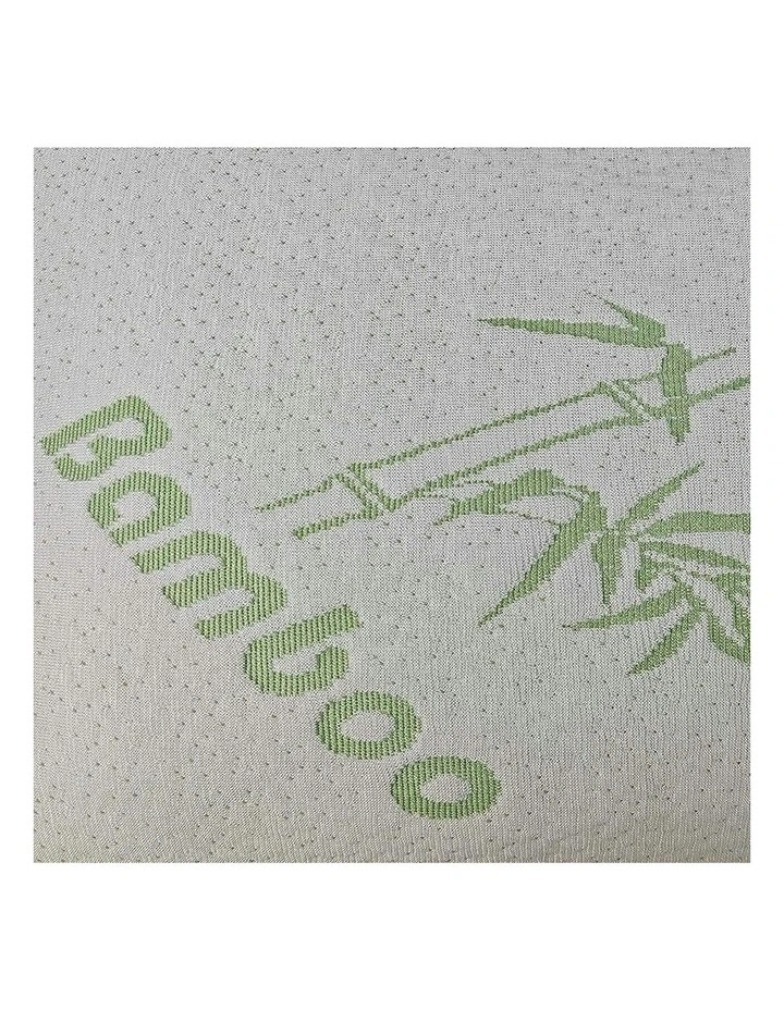 GOMINIMO Memory Foam Pillow Bamboo Pillow 70x40cm In White MYER