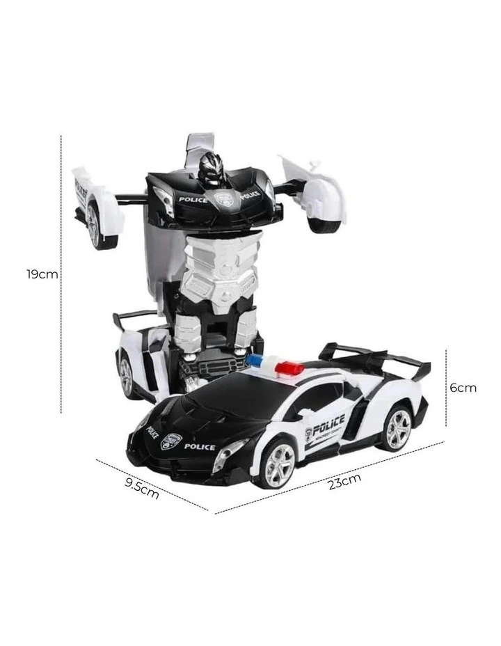 Remote control transformer police car cheap