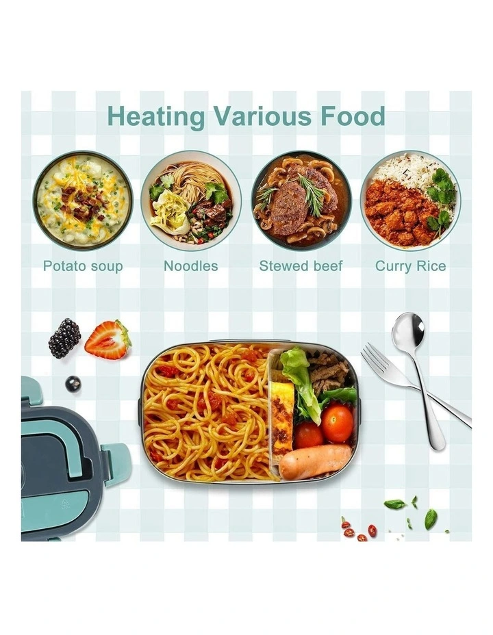 GOMINIMO Electric Food Warmer Lunch Box With Insulated Carrying Bag 1
