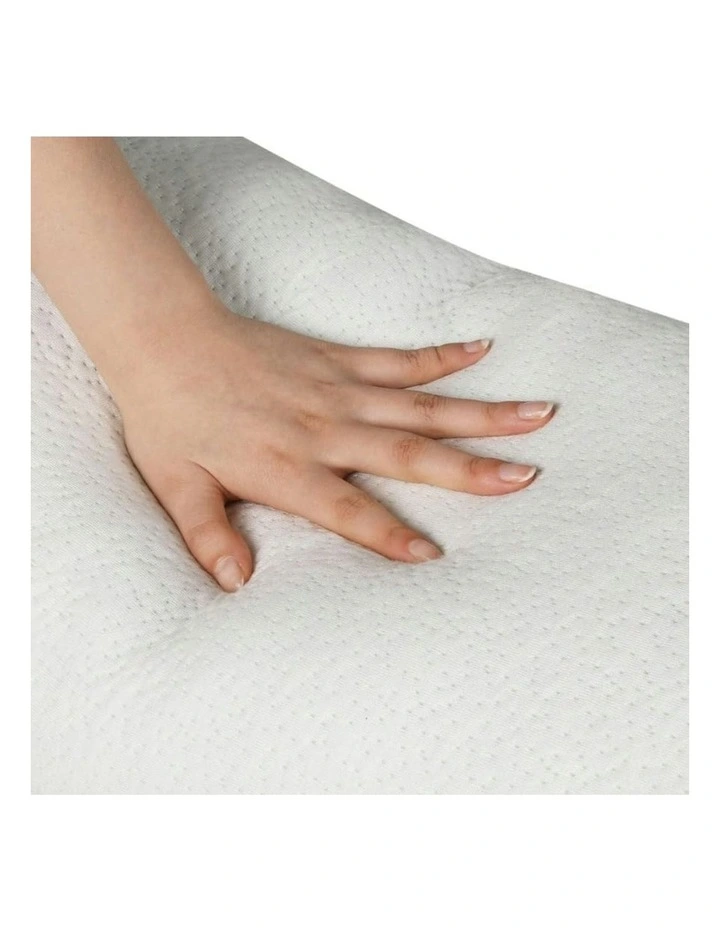 GOMINIMO Memory Foam Full Body Pillow in White MYER