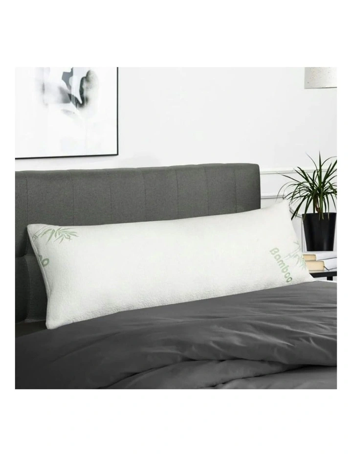 GOMINIMO Memory Foam Full Body Pillow in White MYER