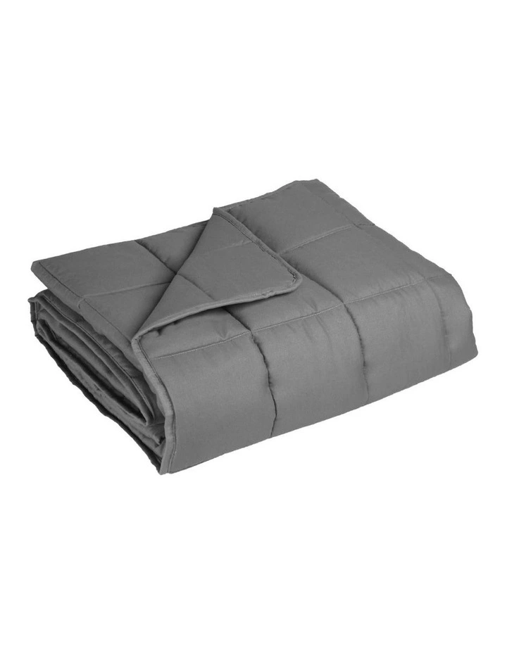 GOMINIMO Gravity Heavy Relax Weighted Blanket 7kg In Light Grey MYER